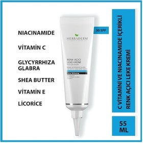 Resim Herbaderm Yüz Beyazlatıcı Krem 60 ML 