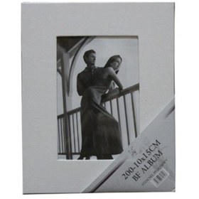 Resim FotoDijital 10x15cm 200'lük Deri Fotoğraf Albümü Beyaz 