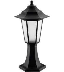 Resim Horoz Begonya - 1 Set Üstü Bahçe Armatürü ( Siyah ) 