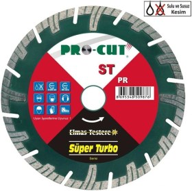Resim Pro-Cut St Süper Turbo Elmas Testere 230 mm 