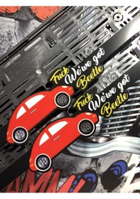 Resim Beetle Özel Plakalık 