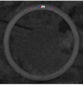 Resim Wezone Bmw 3 5 2 6 Serisi X3 X4 X5 X6 İçin Yıl Boyu Kullanılan Süet Direksiyon Kılıfı, Spor Model, Kaymaz Tasarım 