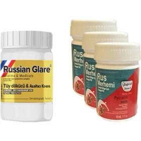 Resim Hintohu Tüy Dökücü Azaltıcı Merhem 50 ml 1 Adet + Genital Bölge Merhemi 50 ml 3 Adet 