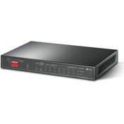 Resim TP-LINK TL-SG1210P 8 Port 10-100-1000 Poe+ Switch 1 Port SFP Çelik Kasa Rack Mount TP-Link