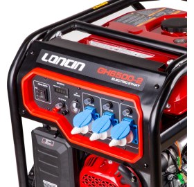 Resim Loncin GH6500D-2 Eur5 Jeneratör 6 Kw Marşlı Loncın 