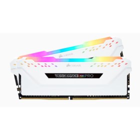 Resim Corsair 16GB (2x8GB) 3600Mhz RGB DDR4 PC Ram CMW16GX4M2D3600C18W Corsair