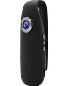 Resim Suofeng 1080p Geniş Açı Mini Kameralı, Gürültü Engelleme Ve Hareket Algılama, Dışarıda Göğüste Taşınabilir, Bezelye Kabuğu Deseni 
