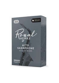 Resim D'addario Rhkp10asx200 Frederick Hemke Alto Saksafon Kamışı No: 2.0 Profesyonel - 10'lu Paket Kısa Vamp, Fransız Kesim Ve Koyu/zengin Tını 