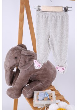 Yalmanlıbebe Neşeli Bebeklerimize Gözlük Desen Papyonlu Pantolon Askılı Kısa K (547209645) Beyaz - Sarı