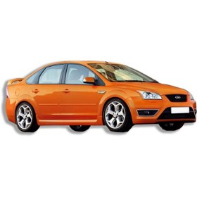 Resim Ford Focus 2 Ve 2,5 (2004-2011) Sedan Hb Uyumlu St Yan Marşpiyel Seti (Plastik) 