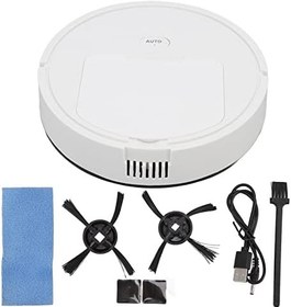 Resim Restokki 3'ü 1 arada akıllı robot süpürge, akülü süpürge, süpürme ve silme, USB üzerinden şarj edilebilir ev süpürgesi 