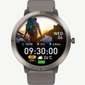 Resim Spovan Atlasphere Pro Dahili GPS AMOLED Ekran 5ATM Sesli Görüşme Akıllı Saat - Gri 