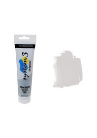 Resim Daler Rowney System 3 Akrilik Boya 150Ml 702 Silver 