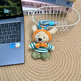 Resim Silver1 Sevimli Renkli Ip Peluş Ayı Kolye El Yapımı Oyuncaklar Küçük Bebek Çanta Çekicilik Sevimli Bebek Cep Telefonu Çekicilik (Yurt Dışından) 