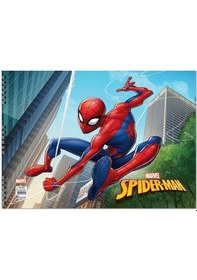 Resim Spiderman Resim Defteri 25 X 35 Cm. 15 Yaprak - Oturan Spiderman Diğer 