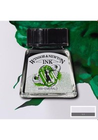 Resim Winsor & Newton Drawing Ink Çini Çizim Mürekkebi 235 Emerald 