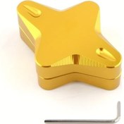 Resim Dashanshop 1pc Nmax 20-24 Yan Ayaklık Uzatma Braketi - Altın Alüminyum Alaşım Geniş Taban 