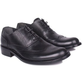 Resim Erkan Kaban 327 014 Erkek Siyah Deri Klasik Büyük & Küçük Numara 