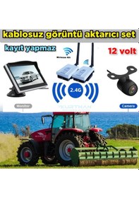 Resim Wifi Görüntü Aktarıcı+5 İnç Monitör+ Kelebek Kamera Seti 12 Volt 