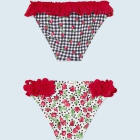 Resim Mayoral Yazlık Kız Bebek Mayo 2'li Set Kırmızı - Kırmızı / 24 Ay 