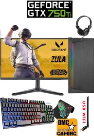 Resim DMC N38x(PUBG,GTA 5) I5-3470,16gb Ram,256gb Ssd,4gb Gtx750ti,19''monitör,oyuncu Masaüstü Bilgisayar 