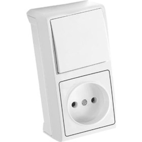 Resim Vera Dikey Anahtar Priz Kombine 90681086 