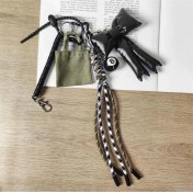 Resim Silver1 Zarif Anti-Kayıp Araba Anahtarlık Okul Çantası Çekicilik Bebek Yaratıcı Erkek ve Kadın Çift Yıldız Ayı Anahtarlık (Yurt Dışından) 