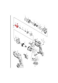 Resim Makita DFS452RFE Takım Mil Ürün Kodu 142903-3 