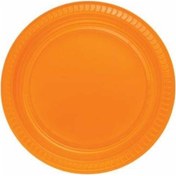 Resim Plastik Tabak 25'li Turuncu 