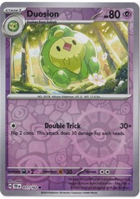 Resim Duosion Reverse Holo 071/162 - Temporal Forces - Pokemon Kartı Mint 