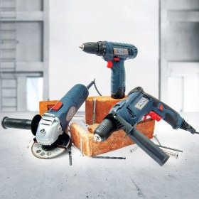 Resim Alpha Tools 3parça Makine Seti 