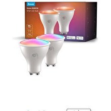 Resim Govee B600D3C1 RGBWW GU10 Akıllı Ampul 400 Lümen - 2'li Paket 