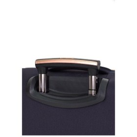 Resim Fossil Unisex Kabin Boy Kumaş Valiz 027-03 Lacivert 