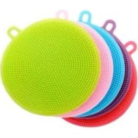 Resim Silikon Bulaşık Yıkama Süngeri 2 Adet 