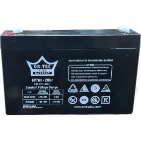Resim Ortec Kuru Akü 6 V 7 Ah 