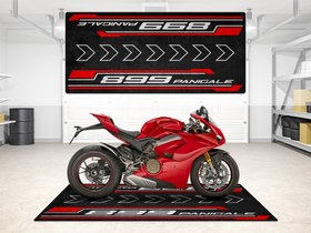 Resim 899 PANIGALE İçin Tasarlanmış Motosiklet Matı - MM7171 - Standart / 220cm x 100cm 