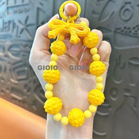 Resim Silver1 Yeni Sevimli Çizgi Film Işıklı Işık Kulomi Büyük Kulak Köpek Hediye Kutusu Anahtarlık Araba Okul Çantası Dıy Kolye Hediye (Yurt Dışından) 