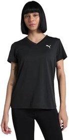 Resim PUMA W Tad Essential Vneck Tee Tişörtler Üniseks Yetişkin 