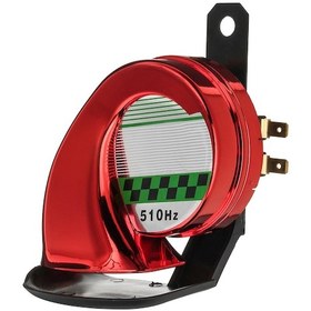 Resim Monyee 12v Su Geçirmez Salyangoz Klarnet, 130db Yüksek Ses, Abs Plastik, Motosiklet-kamyon-uygun, Kırmızı Diğer 