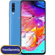 Resim Samsung A70 Yenilenmiş TR Garanti | 128 GB 6 GB Mavi 