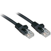 Resim 0.3M Cat6 Kablo - 23 Awg - Siyah - 30Cm Cat 6 Kablo Rj45 Soket 