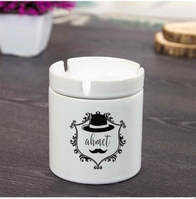 Resim İsme Özel Seramik Küllük 