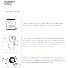 Resim Duvara Monte Edilebilen Döner Vidalı Emme Tabanlı Kedi Yuvası - 2 Paket, Düz Yüzeylere (Fayans, Cam, Metal, Boyalı Panel, Mermer) Kedi Yataklarını Asmak İçin Güçlü PVC Vakum Emme Kupaları 