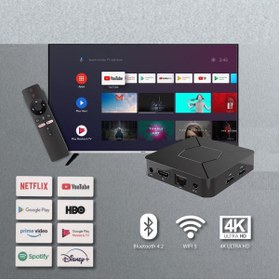 Resim FS1PRO TEKNOLOJI 4k Android Tv - Prime Q1 Lisanslı Android Tv Box Q1 / Android Tv Stick - Yeni Versiyon 