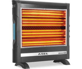 Resim Asel Sprinter Elektrikli Soba 2800W Quartz Isıtıcı Taşıma Kolaylığı ile Hızlı Isıtma 
