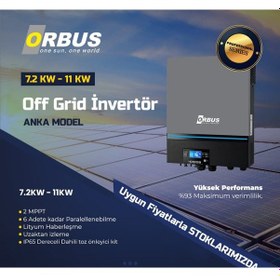 Resim ORBUS ANKA 7.2KW - 48V OFF GRİD İNVENTER 