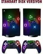 Resim KT Decor Gamer Playstation 5 Full Sticker Kaplama Seti 