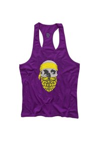 Resim Bluu Arphax Fitness Gym Tank Top Sporcu Atleti Mor 