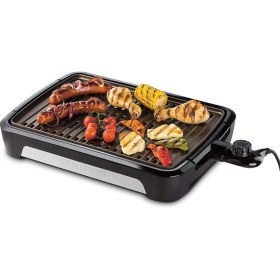 Resim George Foreman Dumansız Kapalı Açık Barbekü Izgarası Çıkarılabilir Tabaklar - 25850-56 
