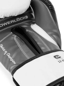 Resim Everlast Powerlock OG Gelişmiş Beyaz/Siyah Antrenman Eldiveni - Beyaz/Siyah / 16OZ 